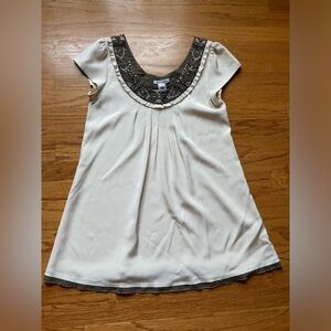 Alice + Olivia Sequin Blouse Size Medium